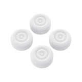 PlayVital Thumbs Cushion Caps Thumb Grips for ps5, for ps4, Thumbstick Grip Cover for Xbox Series X/S, Thumb Grip Caps for Xbox One, Elite Series 2, for Switch Pro Controller - White - PJM3022