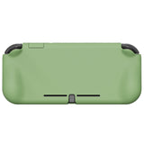 PlayVital ZealProtect Protective Case for Nintendo Switch Lite, Hard Shell Ergonomic Grip Cover for Nintendo Switch Lite with Screen Protector & Thumb Grip Caps & Button Caps - Matcha Green - PSLYP3003