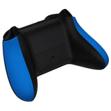 eXtremeRate Blue Soft Touch Grip Back Panels, Comfortable Non-Slip Side Rails Handles, Game Improvement Replacement Parts for Xbox Series S / X Controller - Controller NOT Included - PX3P305