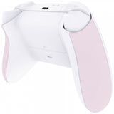 eXtremeRate Cherry Blossoms Pink Back Panels, Comfortable Non-Slip Side Rails Handles, Game Improvement Replacement Parts for Xbox Series S / X Controller - Controller NOT Included - PX3P312