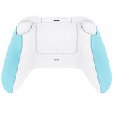 eXtremeRate Heaven Blue Back Panels, Comfortable Non-Slip Side Rails Handles, Game Improvement Replacement Parts for Xbox Series S / X Controller - Controller NOT Included - PX3P313