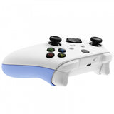 eXtremeRate Light Violet Back Panels, Comfortable Non-Slip Side Rails Handles, Game Improvement Replacement Parts for Xbox Series S / X Controller - Controller NOT Included - PX3P315