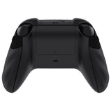eXtremeRate FLEXOR Rubberized Side Rails Grips Trigger Stop Kit for Xbox Series X/S Controller & Xbox Core Controller - Diamond Textured Black - PX3Q3001