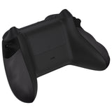 eXtremeRate FLEXOR Rubberized Side Rails Grips Trigger Stop Kit for Xbox Series X/S Controller & Xbox Core Controller - Diamond Textured Black - PX3Q3001