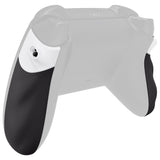 eXtremeRate FLEXOR Rubberized Side Rails Grips Trigger Stop Kit for Xbox Series X/S Controller & Xbox Core Controller - Diamond Textured White - PX3Q3004