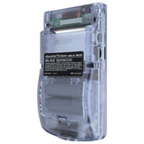 eXtremeRate IPS Ready Upgraded Glacier Blue Replacement Shell Full Housing Cover & Buttons & White Screen for Gameboy Color – Fit for GBC OSD IPS & Regular IPS & Standard LCD – Console & IPS Screen NOT Included - QCBM5006