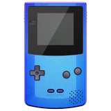 eXtremeRate IPS Ready Upgraded Chameleon Purple Blue GBC Replacement Shell Full Housing Cover w/ Buttons for Gameboy Color – Fit for GBC OSD IPS & Regular IPS & Standard LCD – Console & IPS Screen NOT Included - QCBP3001