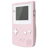 eXtremeRate IPS Ready Upgraded Cherry Blossoms Pink GBC Replacement Shell Full Housing Cover w/ Buttons for Gameboy Color – Fit for GBC OSD IPS & Regular IPS & Standard LCD – Console & IPS Screen NOT Included - QCBP3012