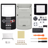 eXtremeRate IPS Ready Upgraded Classics NES Style Replacement Shell Full Housing Cover w/ Buttons for Gameboy Color – Fit for GBC OSD IPS & Regular IPS & Standard LCD – Console & IPS Screen NOT Included - QCBT1037