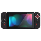 eXtremeRate Dpad Version Custom Full Set Shell for Nintendo Switch, Replacement Console Back Plate, NS Joycon Handheld Controller Housing & Buttons for Nintendo Switch - Classics NES Style - QZT1005