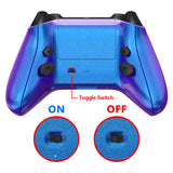 eXtremeRate Chameleon Purple Blue HOPE Remappable Remap Kit for Xbox Series X / S Controller, Upgrade Boards & Redesigned Back Shell & Side Rails & Back Buttons for Xbox Core Controller - Controller NOT Included - RX3P3001