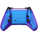 eXtremeRate Chameleon Purple Blue HOPE Remappable Remap Kit for Xbox Series X / S Controller, Upgrade Boards & Redesigned Back Shell & Side Rails & Back Buttons for Xbox Core Controller - Controller NOT Included - RX3P3001