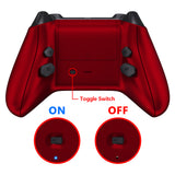 eXtremeRate Scarlet Red HOPE Remappable Remap Kit for Xbox Series X / S Controller, Upgrade Boards & Redesigned Back Shell & Side Rails & Back Buttons for Xbox Core Controller - Controller NOT Included - RX3P3003