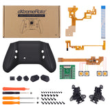 eXtremeRate Black HOPE Remappable Remap Kit for Xbox Series X / S Controller, Upgrade Boards & Redesigned Back Shell & Side Rails & Back Buttons for Xbox Core Controller - Controller NOT Included - RX3P3009