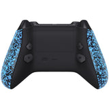 eXtremeRate Textured Blue HOPE Remappable Remap Kit for Xbox Series X / S Controller, Upgrade Boards & Redesigned Back Shell & Side Rails & Back Buttons for Xbox Core Controller - Controller NOT Included - RX3P3044