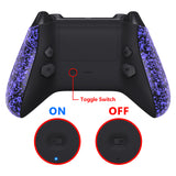 eXtremeRate Textured Purple HOPE Remappable Remap Kit for Xbox Series X / S Controller, Upgrade Boards & Redesigned Back Shell & Side Rails & Back Buttons for Xbox Core Controller - Controller NOT Included - RX3P3046