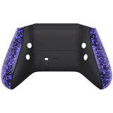 eXtremeRate Textured Purple HOPE Remappable Remap Kit for Xbox Series X / S Controller, Upgrade Boards & Redesigned Back Shell & Side Rails & Back Buttons for Xbox Core Controller - Controller NOT Included - RX3P3046