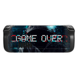 PlayVital Full Set Protective Skin Decal for Steam Deck LCD, Custom Stickers Vinyl Cover for Steam Deck OLED - Game Over Hacker - SDTM043