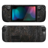 PlayVital Full Set Protective Skin Decal for Steam Deck LCD, Custom Stickers Vinyl Cover for Steam Deck OLED - Scratches - SDTM047