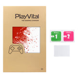 PlayVital Full Set Protective Skin Decal for Steam Deck LCD, Custom Stickers Vinyl Cover for Steam Deck OLED - Blood Splash - SDTM056