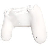 eXtremeRate White Bottom Shell, Back Housing Case Cover, Game Improvement Replacement Parts for PS4 Slim Pro Controller JDM-040, JDM-050 and JDM-055 - SP4BP08