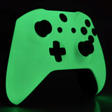 eXtremeRate Glow in The Dark Front Housing Shell Faceplate for Microsoft Xbox One X & One S Controller (Model 1708) - SXOFP18