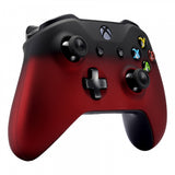 eXtremeRate Shadow Red Soft Touch Grip Front Housing Shell Faceplate for Microsoft Xbox One S & Xbox One X Controller - SXOFX10