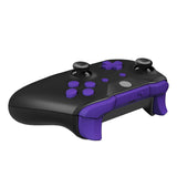 eXtremeRate LB RB LT RT Bumpers Triggers D-Pad ABXY Start Back Sync Buttons, Purple Full Set Buttons Repair Kits with Tools for Xbox One S & Xbox One X Controller (Model 1708) - SXOJ0216