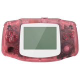 eXtremeRate IPS Ready Upgraded Cherry Pink GBA Replacement Shell Full Housing Cover Buttons & White Screen Lens for Gameboy Advance – Compatible with Both IPS & Standard LCD – Console & IPS Screen NOT Included - TAGM5007