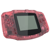 eXtremeRate IPS Ready Upgraded Cherry Pink Replacement Shell Full Housing Cover & Black Screen Lens for Gameboy Advance – Compatible with Both IPS & Standard LCD – Console & IPS Screen NOT Included - TAGM5007B