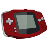 eXtremeRate IPS Ready Upgraded Scarlet Red Soft Touch GBA Replacement Shell Full Housing Cover w/ Buttons for Gameboy Advance – Compatible with Both IPS & Standard LCD – Console & IPS Screen NOT Included - TAGP3003