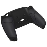 eXtremeRate Black Performance Rubberized Grip Redesigned Back Shell for PS5 Controller eXtremerate RISE Remap Kit - Controller & RISE Remap Board NOT Included - UPFU6001