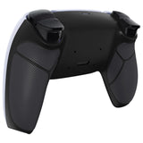 eXtremeRate Black Performance Rubberized Grip Redesigned Back Shell for PS5 Controller eXtremerate RISE Remap Kit - Controller & RISE Remap Board NOT Included - UPFU6001