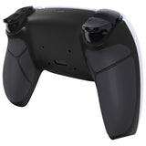 eXtremeRate Black Performance Rubberized Grip Redesigned Back Shell for PS5 Controller eXtremerate RISE Remap Kit - Controller & RISE Remap Board NOT Included - UPFU6001