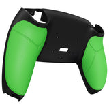 eXtremeRate Green Performance Rubberized Grip Redesigned Back Shell for PS5 Controller eXtremerate RISE Remap Kit - Controller & RISE Remap Board NOT Included - UPFU6004