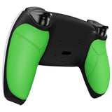 eXtremeRate Green Performance Rubberized Grip Redesigned Back Shell for PS5 Controller eXtremerate RISE Remap Kit - Controller & RISE Remap Board NOT Included - UPFU6004