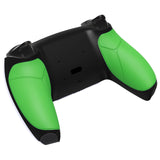 eXtremeRate Green Performance Rubberized Grip Redesigned Back Shell for PS5 Controller eXtremerate RISE Remap Kit - Controller & RISE Remap Board NOT Included - UPFU6004