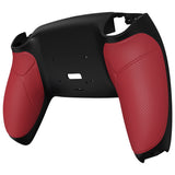 eXtremeRate Red Performance Rubberized Grip Redesigned Back Shell for PS5 Controller eXtremerate RISE Remap Kit - Controller & RISE Remap Board NOT Included - UPFU6005