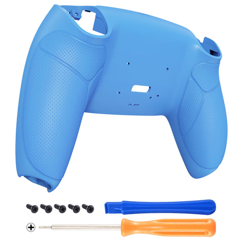 eXtremeRate Starlight Blue Performance Rubberized Grip Redesigned Back Shell for PS5 Controller eXtremerate RISE Remap Kit - Controller & RISE Remap Board NOT Included - UPFU6006