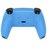 eXtremeRate Starlight Blue Performance Rubberized Grip Redesigned Back Shell for PS5 Controller eXtremerate RISE Remap Kit - Controller & RISE Remap Board NOT Included - UPFU6006