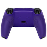 eXtremeRate Galactic Purple Performance Rubberized Grip Redesigned Back Shell for PS5 Controller eXtremerate RISE Remap Kit - Controller & RISE Remap Board NOT Included - UPFU6007