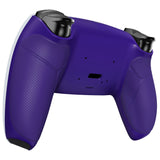 eXtremeRate Galactic Purple Performance Rubberized Grip Redesigned Back Shell for PS5 Controller eXtremerate RISE Remap Kit - Controller & RISE Remap Board NOT Included - UPFU6007