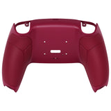 eXtremeRate Cosmic Red Performance Rubberized Grip Redesigned Back Shell for PS5 Controller eXtremerate RISE Remap Kit - Controller & RISE Remap Board NOT Included - UPFU6008