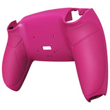 eXtremeRate Nova Pink Performance Rubberized Grip Redesigned Back Shell for PS5 Controller eXtremerate RISE Remap Kit - Controller & RISE Remap Board NOT Included - UPFU6009