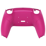 eXtremeRate Nova Pink Performance Rubberized Grip Redesigned Back Shell for PS5 Controller eXtremerate RISE Remap Kit - Controller & RISE Remap Board NOT Included - UPFU6009