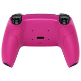 eXtremeRate Nova Pink Performance Rubberized Grip Redesigned Back Shell for PS5 Controller eXtremerate RISE Remap Kit - Controller & RISE Remap Board NOT Included - UPFU6009