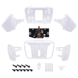 eXtremeRate Turn RISE to RISE4 Kit – Redesigned Transparent Clear K1 K2 K3 K4 Back Buttons Housing & Remap PCB Board for PS5 Controller eXtremeRate RISE & RISE4 Remap kit - Controller & Other RISE Accessories NOT Included - VPFM5003P