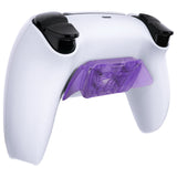 eXtremeRate Clear Atomic Purple Replacement Redesigned K1 K2 K3 K4 Back Buttons Housing Shell for PS5 Controller eXtremeRate RISE4 Remap Kit - Controller & RISE4 Remap Board NOT Included - VPFM5004