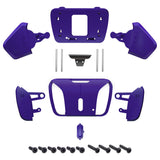 eXtremeRate Galactic Purple Replacement Redesigned K1 K2 K3 K4 Back Buttons Housing Shell for PS5 Controller eXtremeRate RISE4 Remap Kit - Controller & RISE4 Remap Board NOT Included - VPFM5006