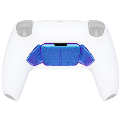 eXtremeRate Chameleon Purple Blue Replacement Redesigned K1 K2 K3 K4 Back Buttons Housing Shell for PS5 Controller eXtremeRate RISE4 Remap Kit - Controller & RISE4 Remap Board NOT Included - VPFP3003